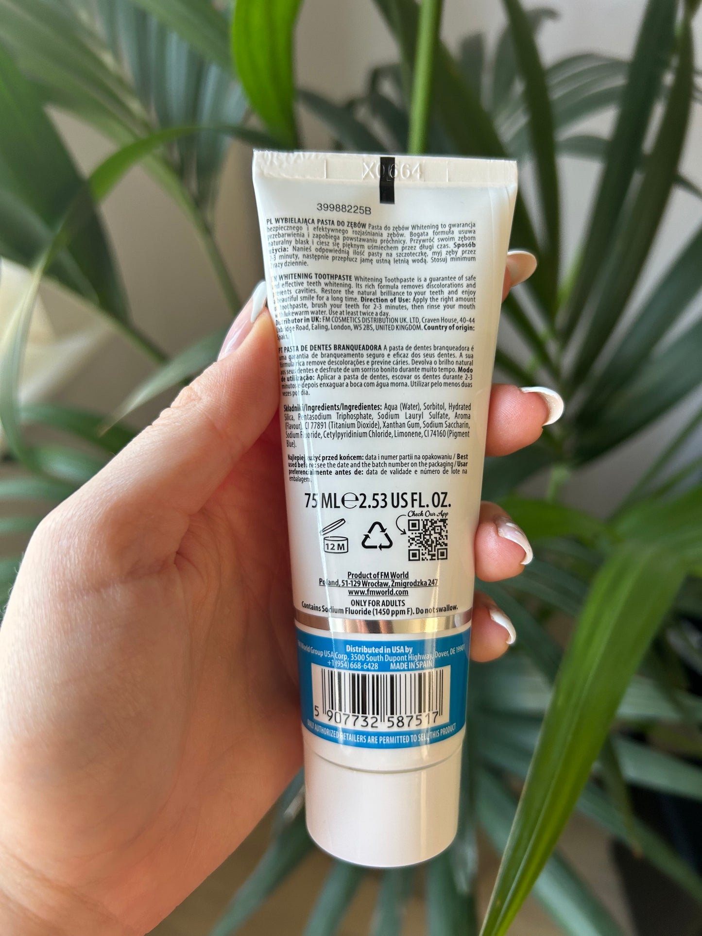 Fontainavie Whitening Toothpaste