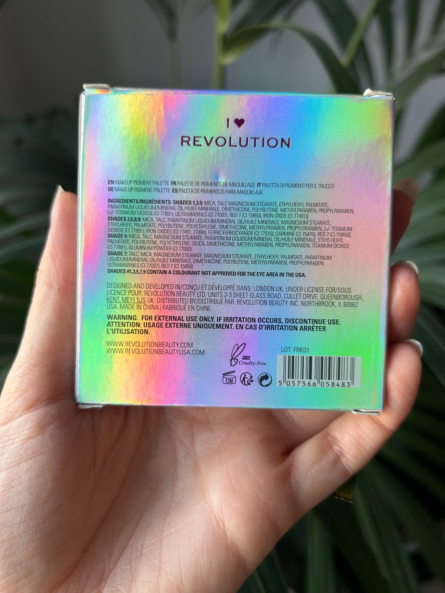 Revolution Unicorn Eyeshadow Pallet