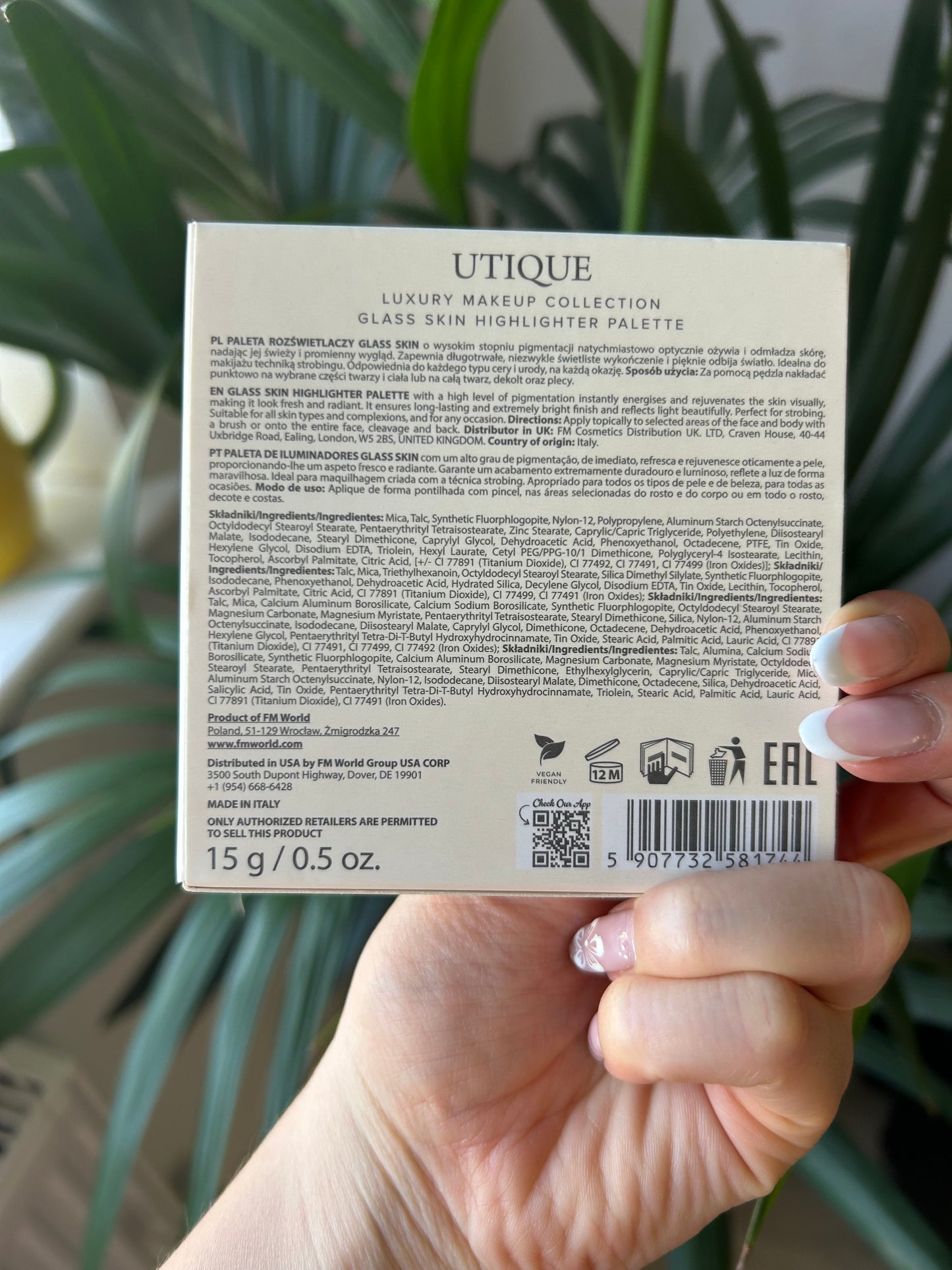Utique Highlighter Pallet