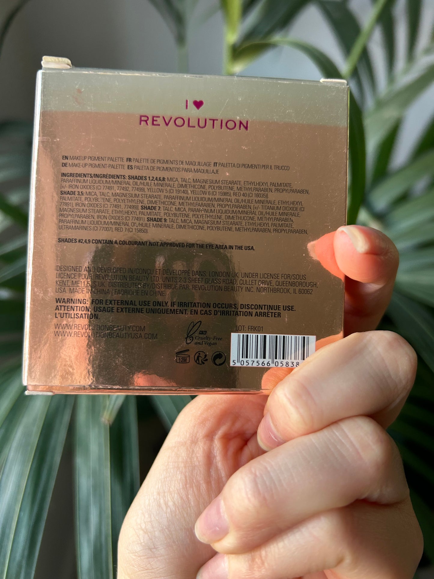 Revolution Dragon Eyeshadow Pallet
