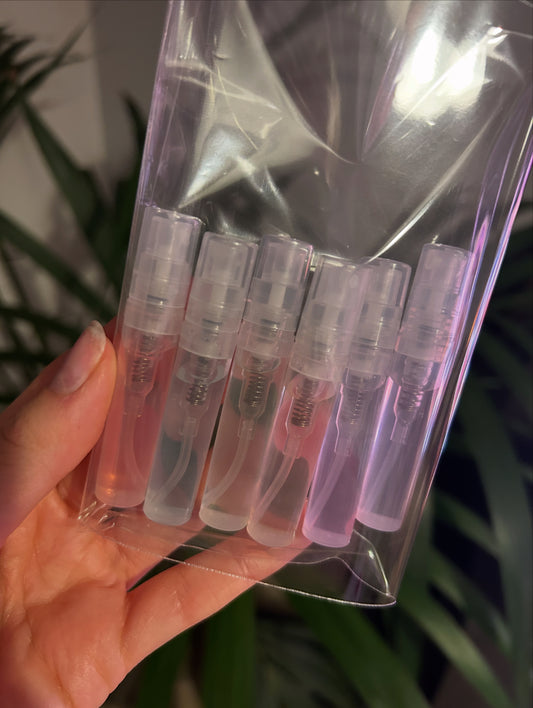 Body Mist Samples