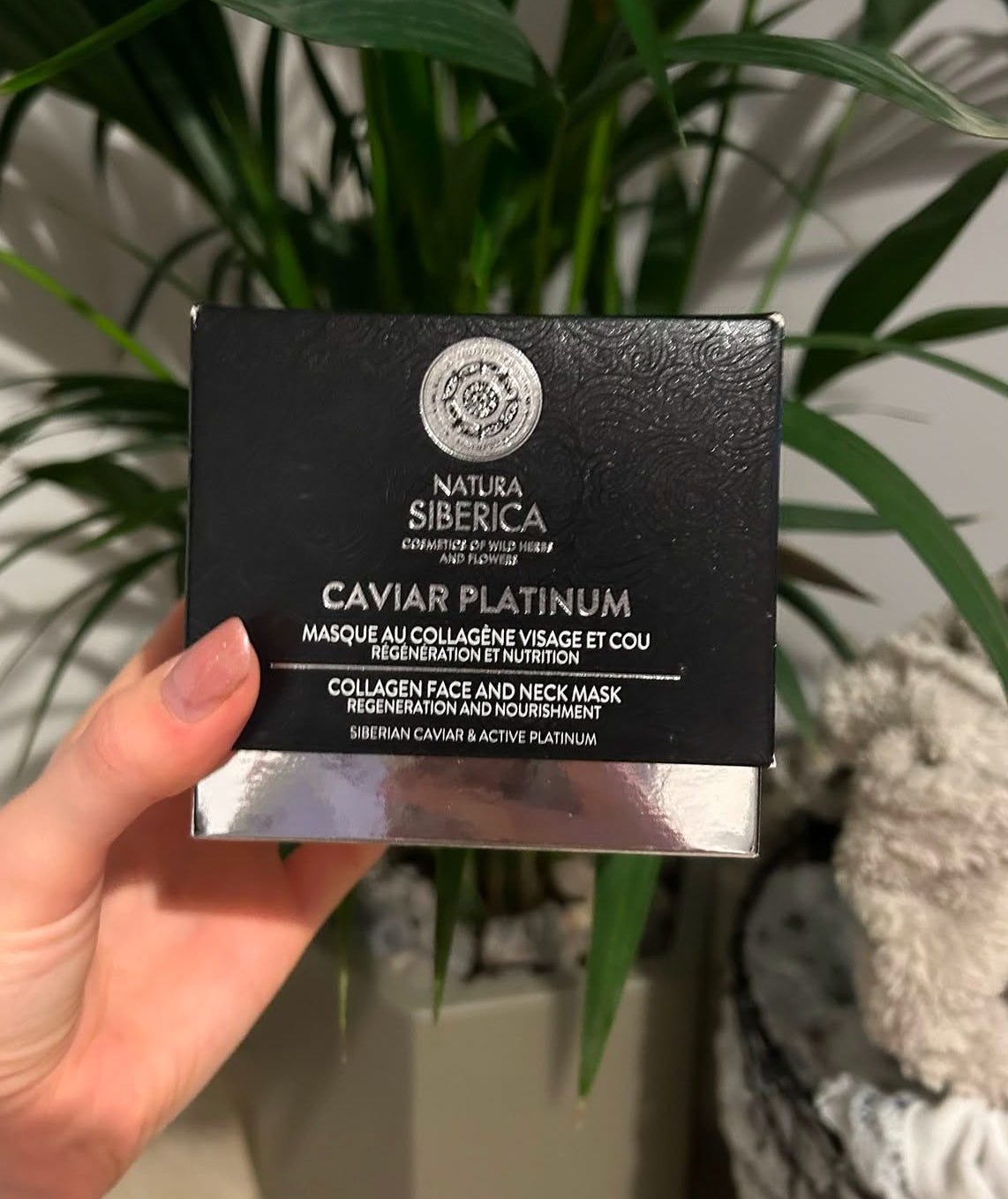 Natura Siberica Caviar Platinum Neck and Face Mask